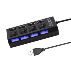 USB перемикач-концентратор 2,0 з 7 портами USB
