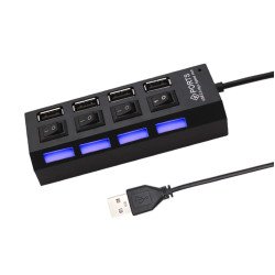 USB перемикач-концентратор 2,0 з 7 портами USB